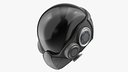 Futuristic Combat Helmet