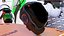 Futuristic Combat Helmet
