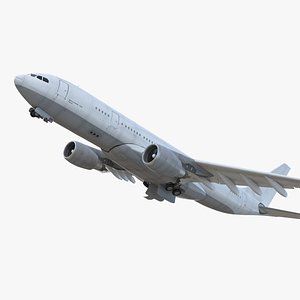 airbus a330-p2f generic rigged 3D