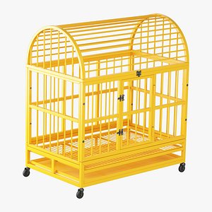 Dog Enclosure Circle 3D model