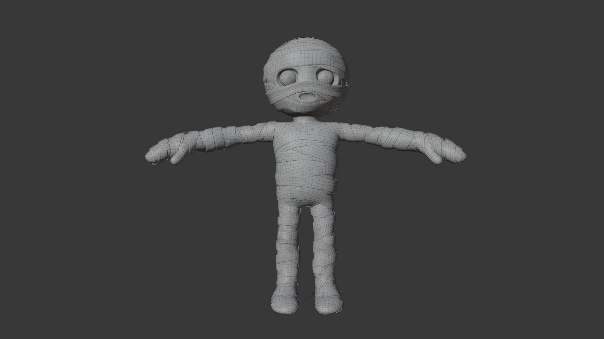 Mummy toon 3D model https://p.turbosquid.com/ts-thumb/kY/y8xDcj/Jd/wirefront/png/1759958001/1920x1080/fit_q87/d63b576289f0b3ac0d5dce0391b4380139df203f/wirefront.jpg