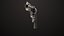 Revolver 05 Médio Prata Todas as Texturas PBR Unity UE