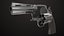 Revolver 05 Médio Prata Todas as Texturas PBR Unity UE