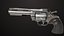 Revolver 05 Médio Prata Todas as Texturas PBR Unity UE