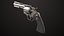 Revolver 05 Médio Prata Todas as Texturas PBR Unity UE