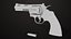 Revolver 05 Médio Prata Todas as Texturas PBR Unity UE