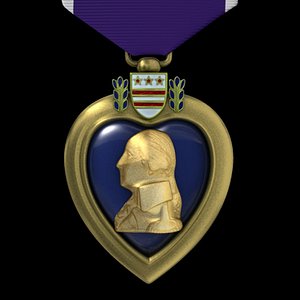 max purple heart medal