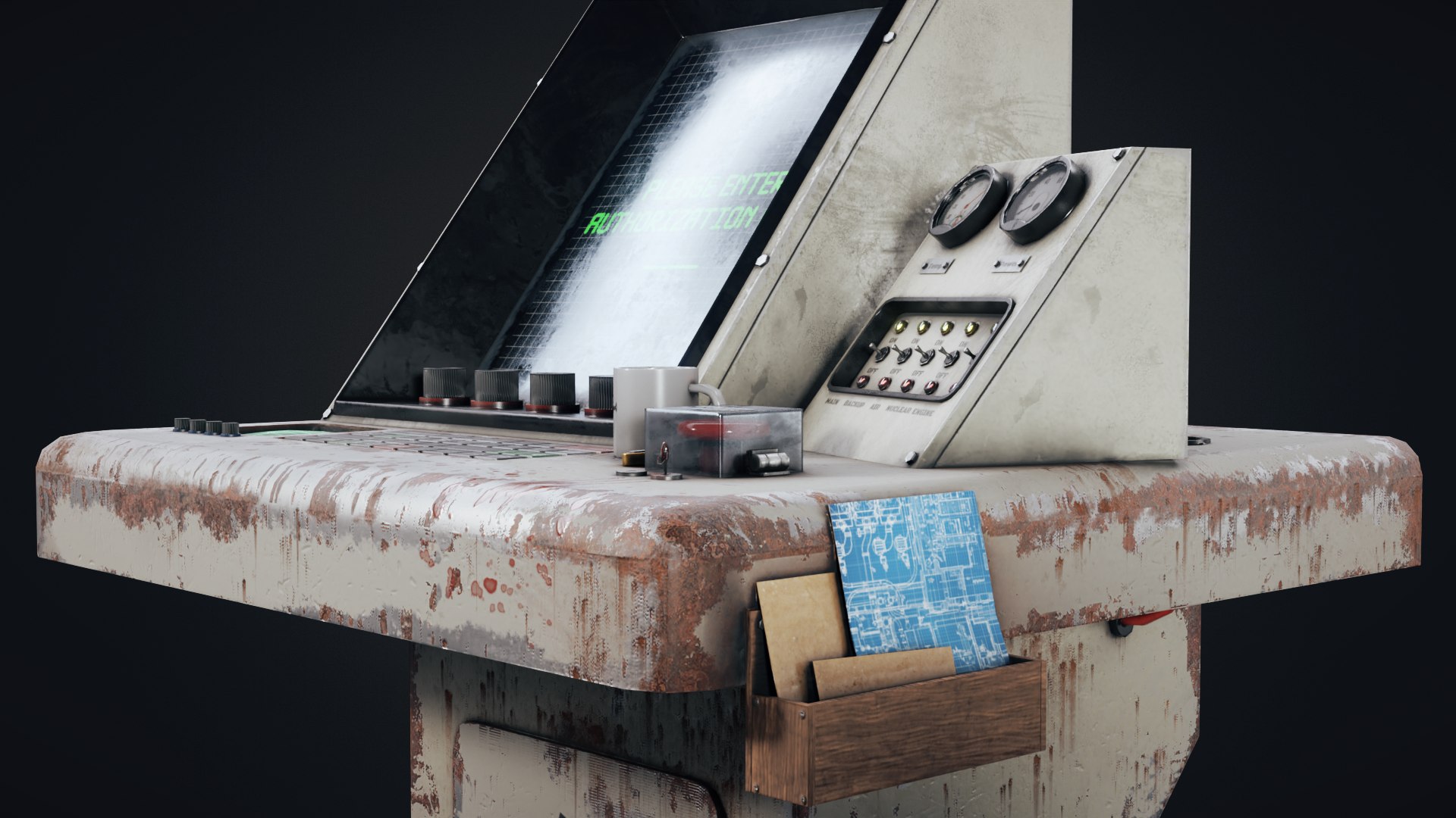 Old Terminal 3D - TurboSquid 1656822