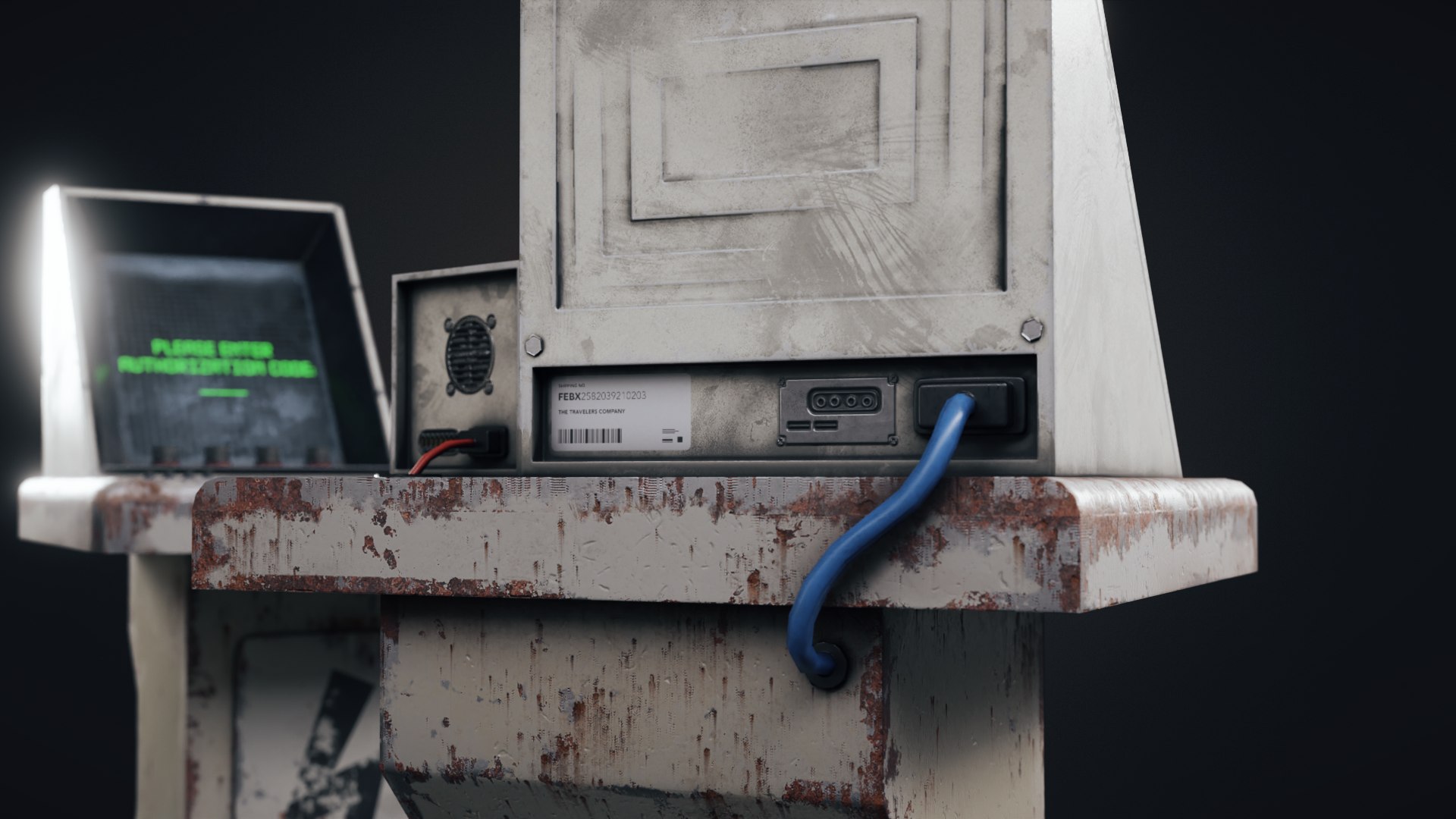 Old Terminal 3D - TurboSquid 1656822