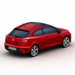 seat ibiza cupra 2013 3D