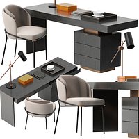 Minotti Carson desk set