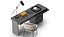 Minotti Carson desk set