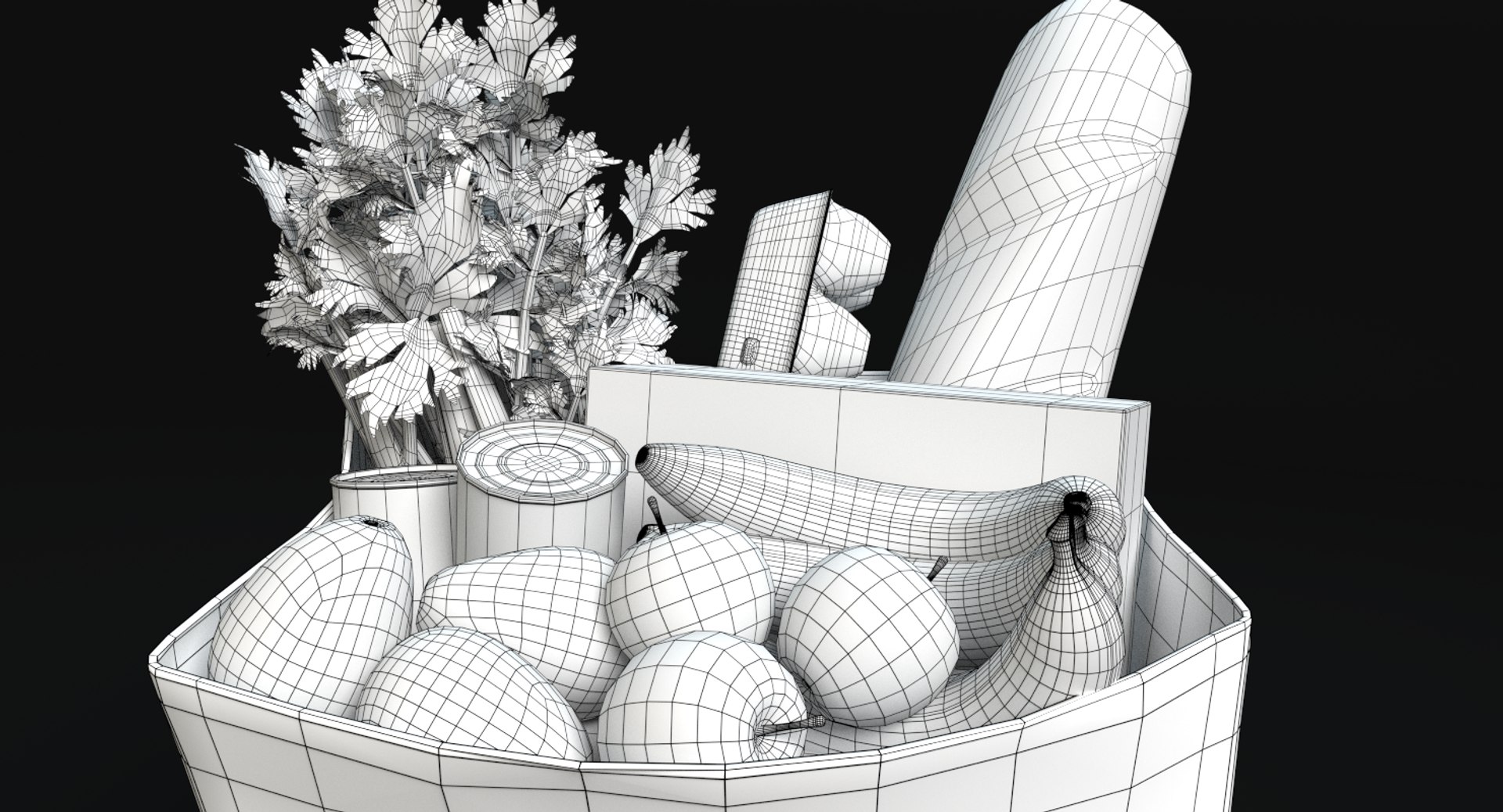 bag groceries 3d model https://p.turbosquid.com/ts-thumb/kZ/BC7jX8/xMhAf3Ab/wireframe2/png/1422202341/1920x1080/fit_q87/da6ed39ebb786ff17784056a574f1725829d97f9/wireframe2.jpg