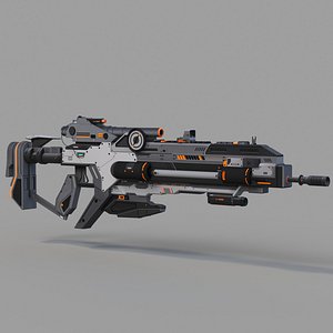 Science Fiction Gun 3 - Rifle
