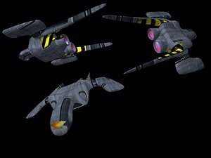 3d model spaceship xxzy5