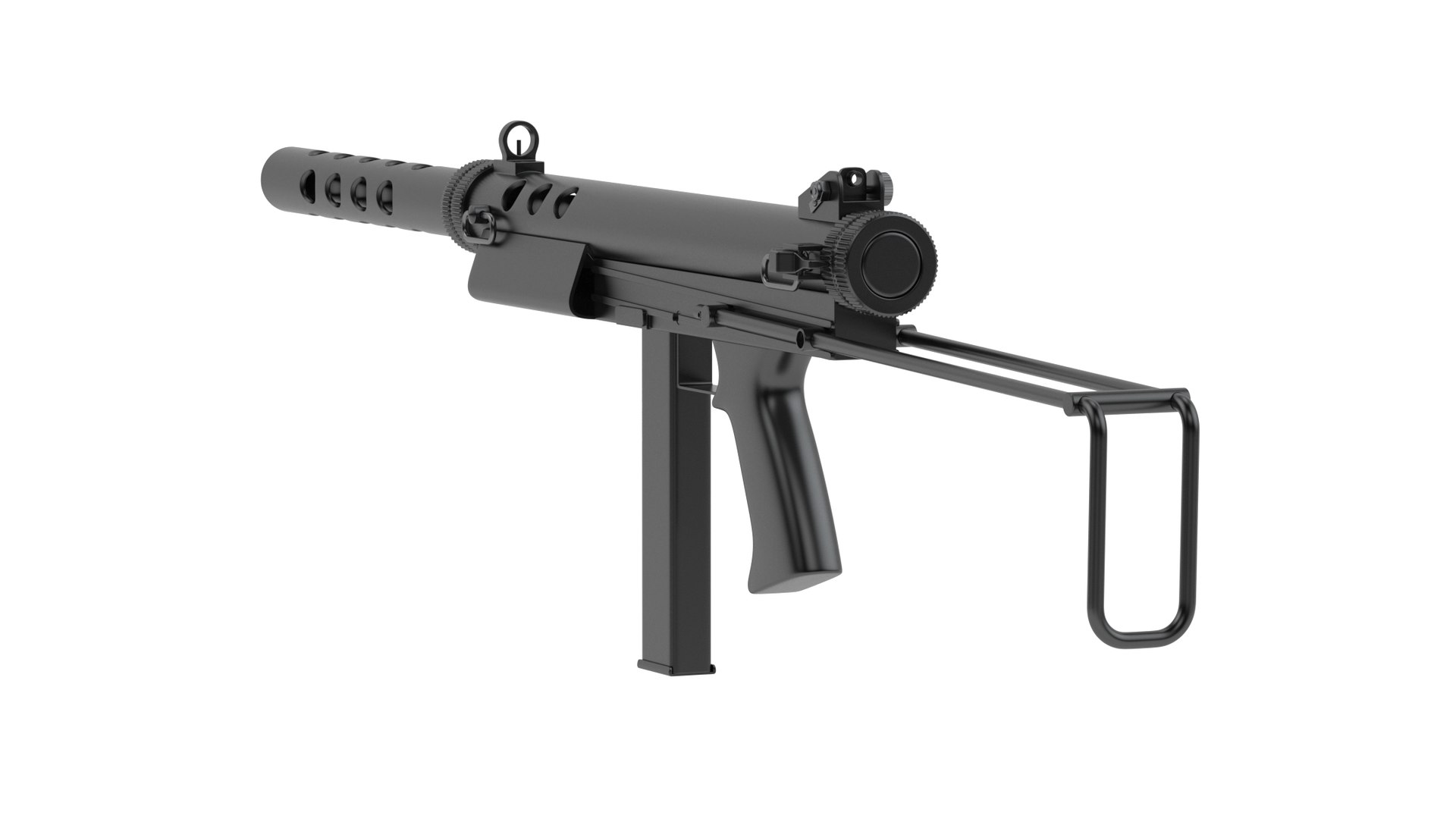3D Model Feather Industries AT-9 Carbine - TurboSquid 1751756