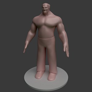 monster template 3d max