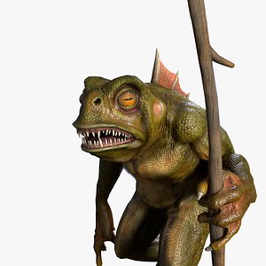 3D Frog Monster