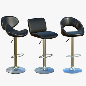 Bar Stool Chair V32 3D model