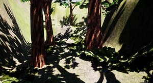 jungle foliage model