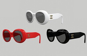 sunglasses eye 3D model