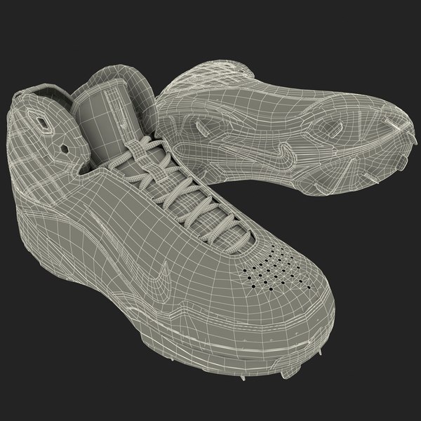 3d model baseball cleats nike air