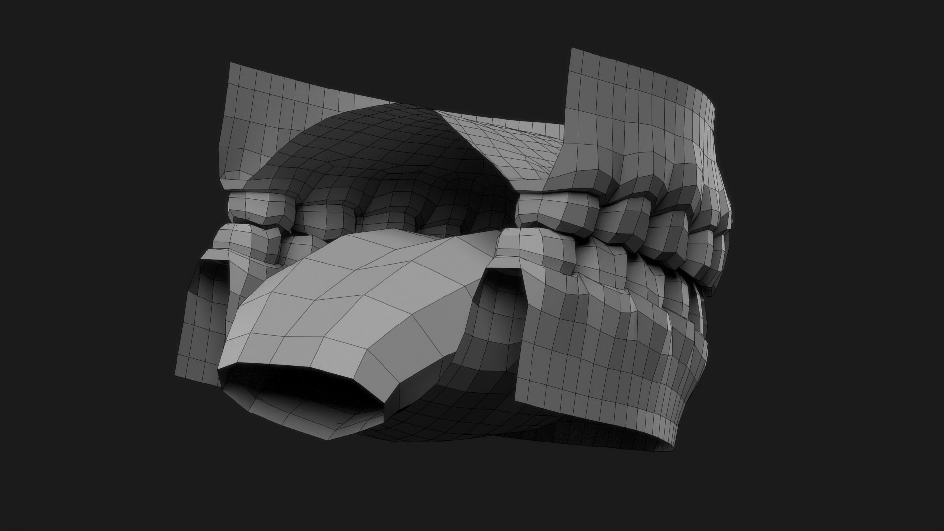 3D Model Realistic Low Poly Human Jaws And Tongue - TurboSquid 2014866
