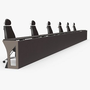 3D Conference Desk model