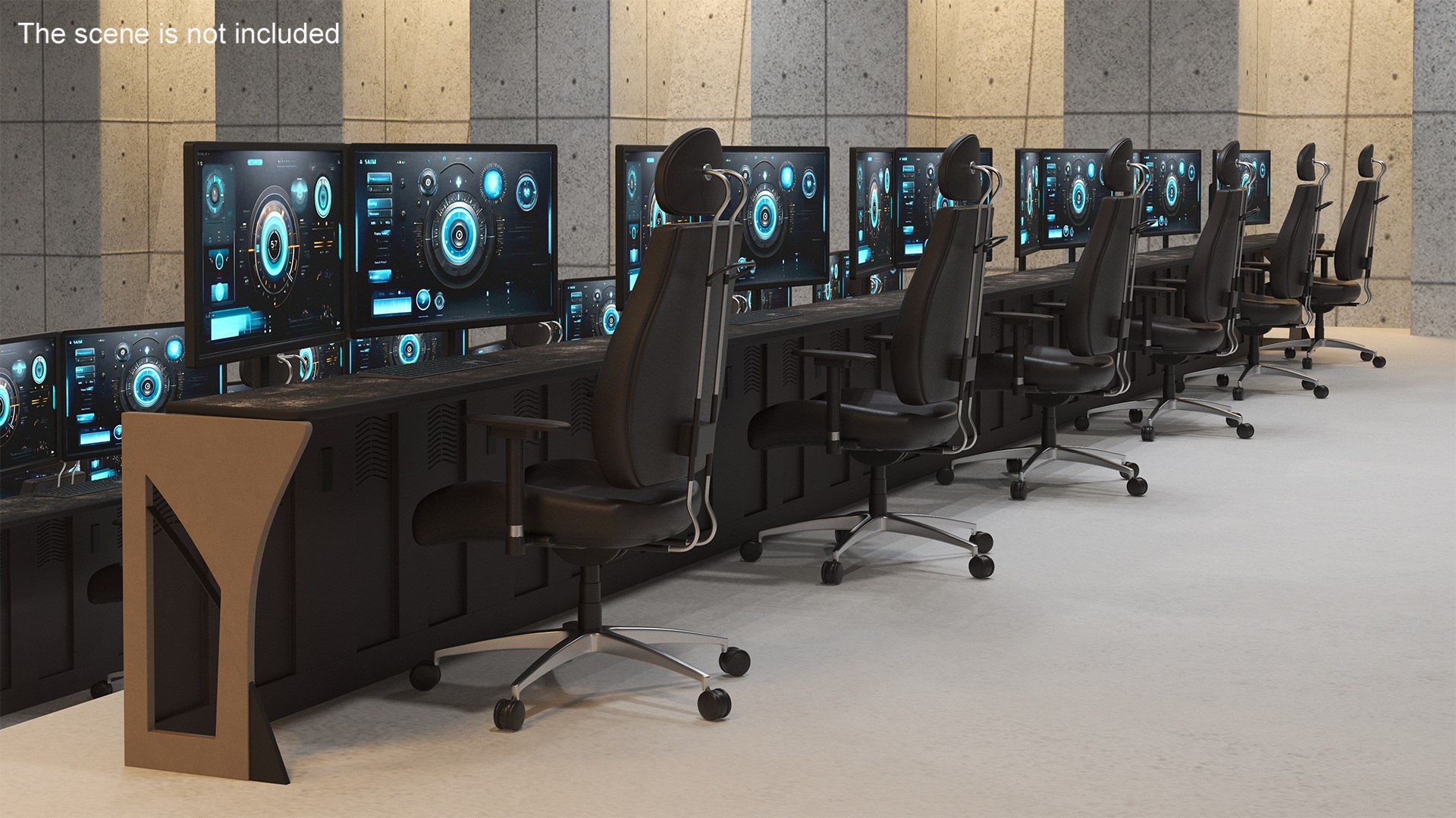3D Conference Desk Model - TurboSquid 2203246