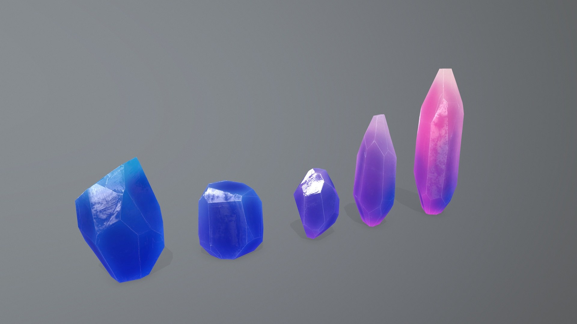 Crystal Set Model - TurboSquid 2285580