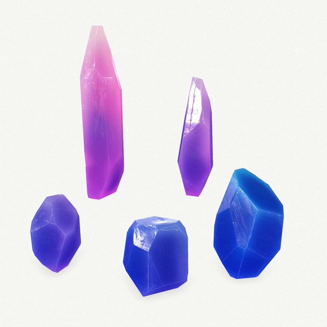 Crystal Set Model - TurboSquid 2285580