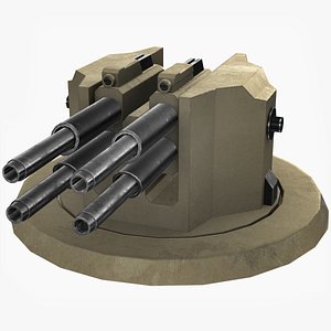 Sci Fi AA Turret