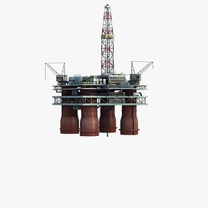 max offshore oil drilling platform