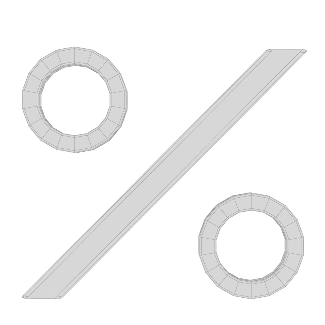 3d model percent sign https://p.turbosquid.com/ts-thumb/kZ/paUdvM/UMMUGRS3/percentsignwire002/jpg/1467331592/1920x1080/fit_q87/82b512f0606c8a144c61cddeb2b9454934b78415/percentsignwire002.jpg