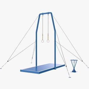 Gymnastic Rings 3D model