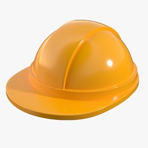 Cartoon safety helmet model