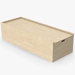 Wood Domino Box