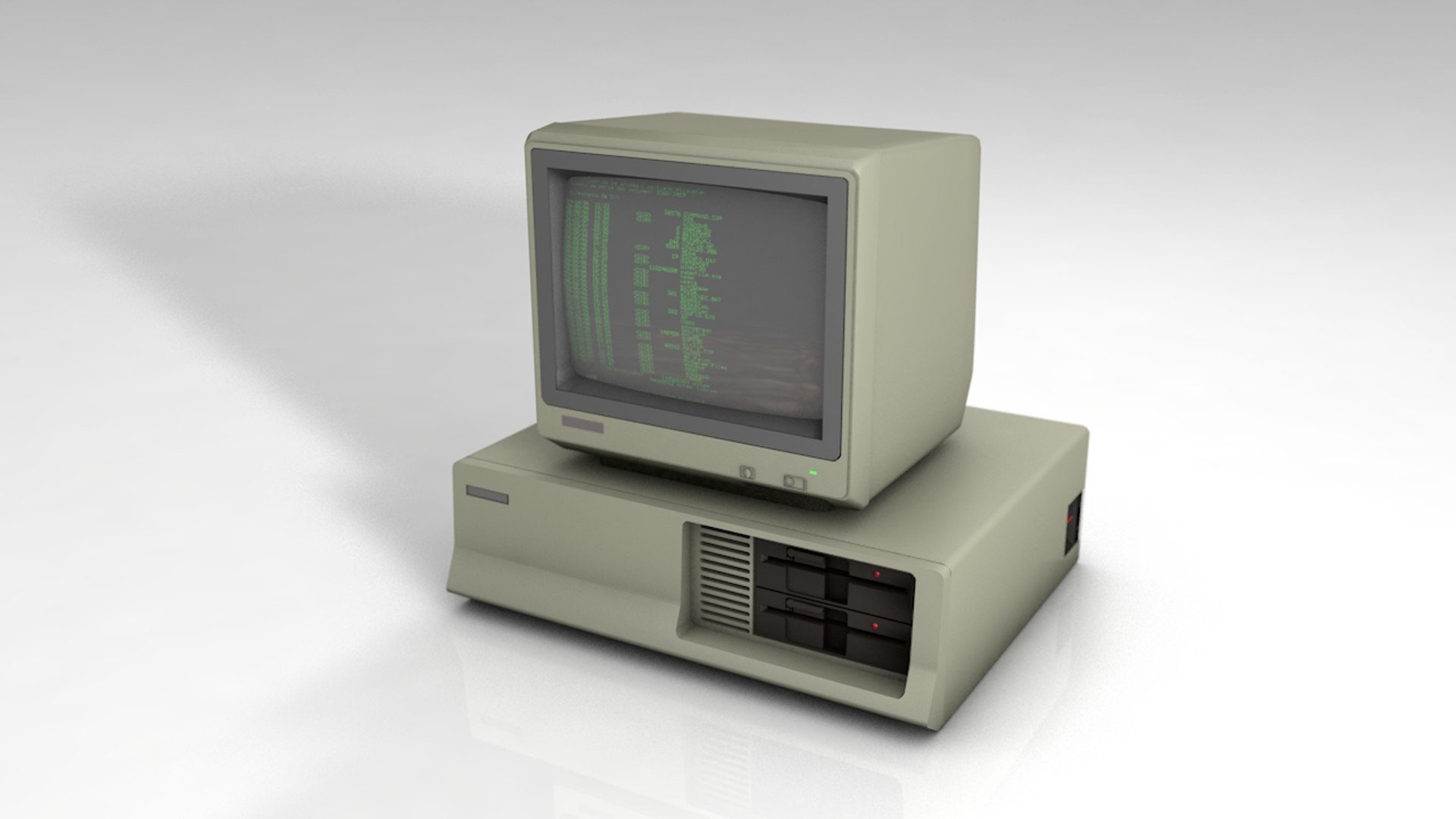 Old Pc Computer 3D - TurboSquid 1370351