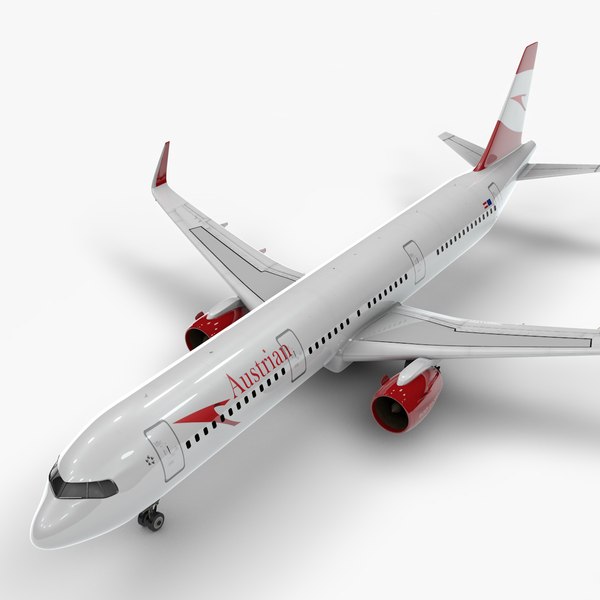 modelo 3d Airbus A321 neo Austrian Airlines L1049 - TurboSquid 1639181