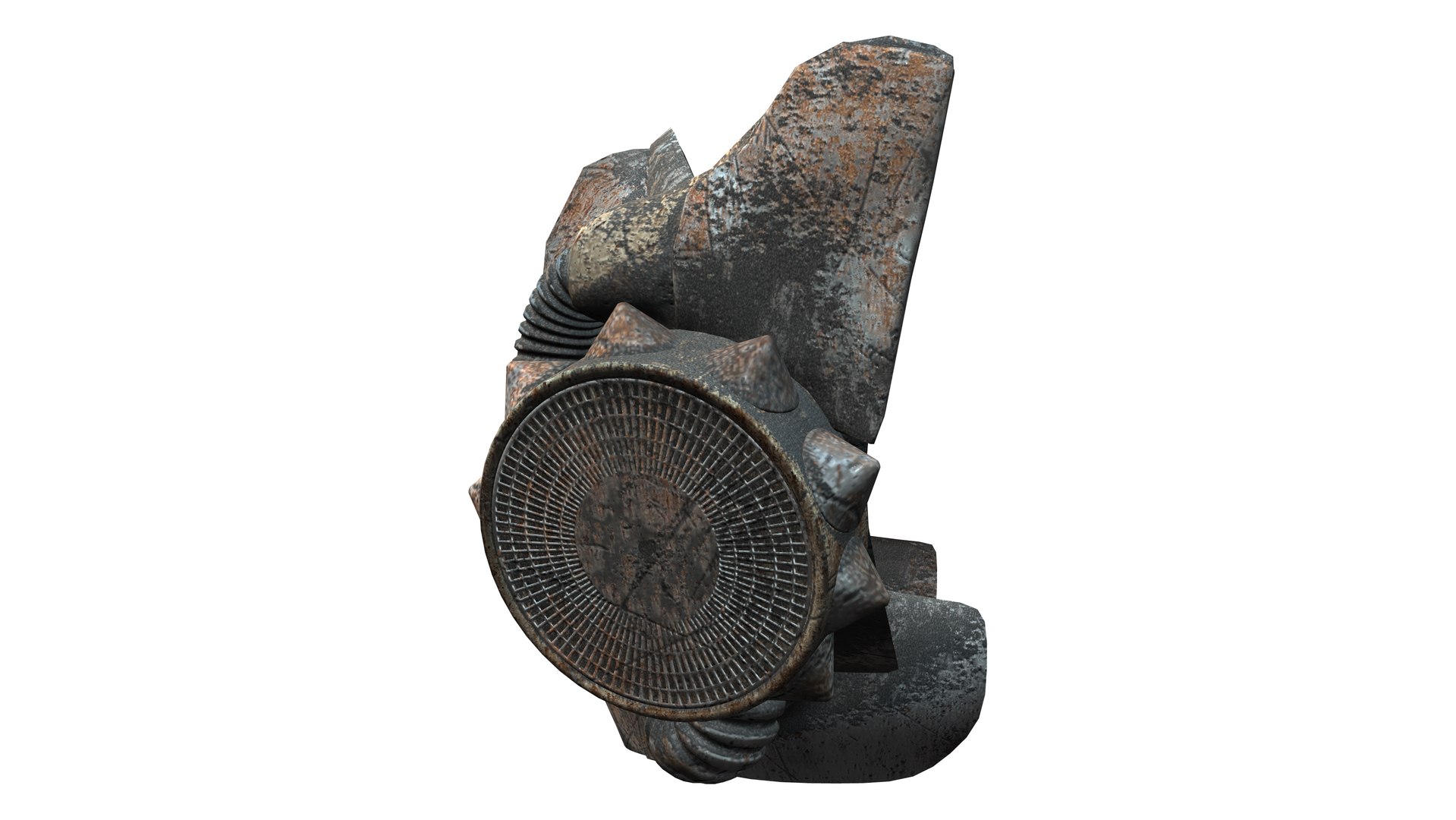 Doomsday Post Apocalyptic Face Mask Model - TurboSquid 1992337