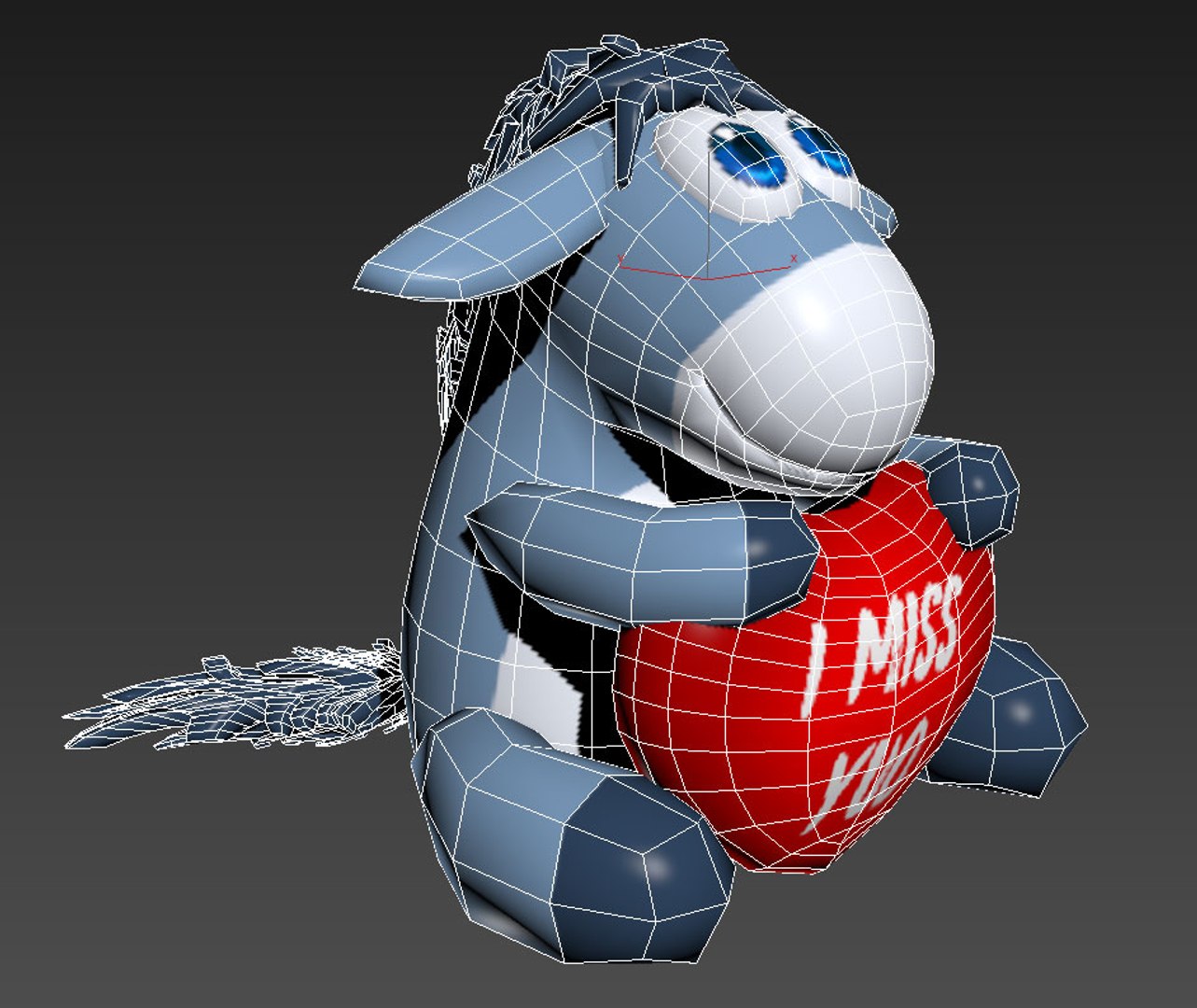 cartoon donkey 3D model https://p.turbosquid.com/ts-thumb/ka/3c3qEx/UiL5xOim/wire/jpg/1553013394/1920x1080/fit_q87/a608945fee93c0fb56c1a7787742cda39654017c/wire.jpg