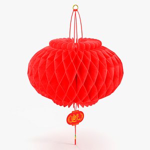 3D model Paper Chinese Lantern