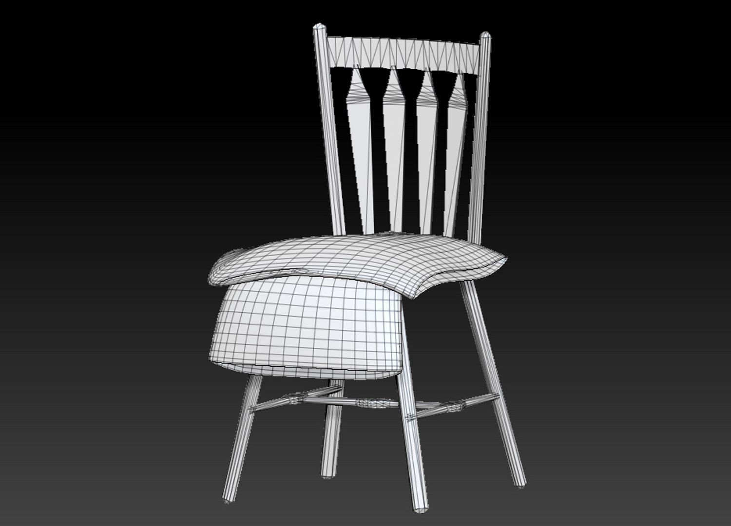 chair 3d obj