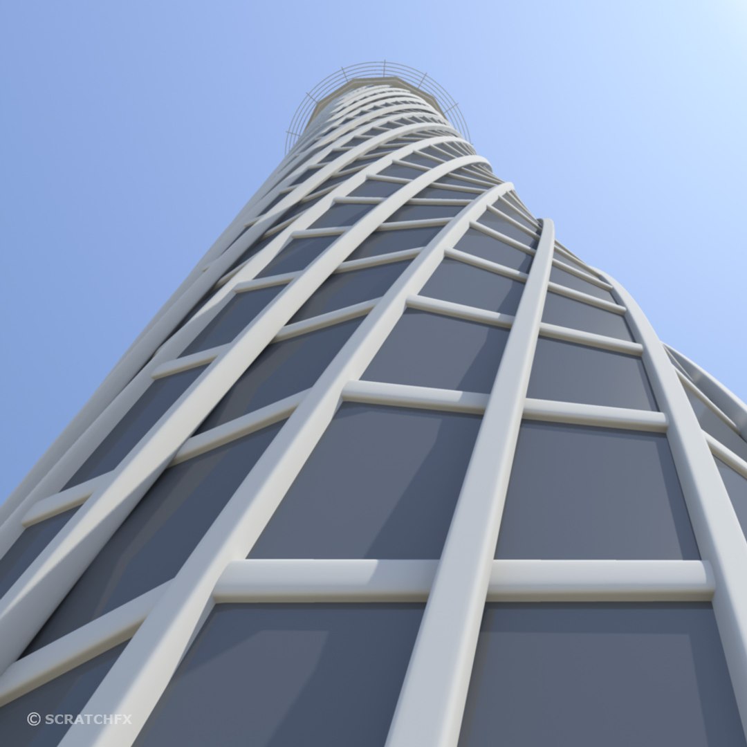Skyscraper Structure 3d Max