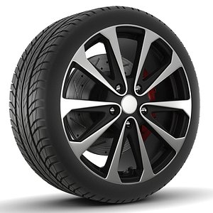 wheel 3d model