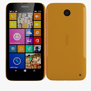 nokia lumia 630 635 3d model