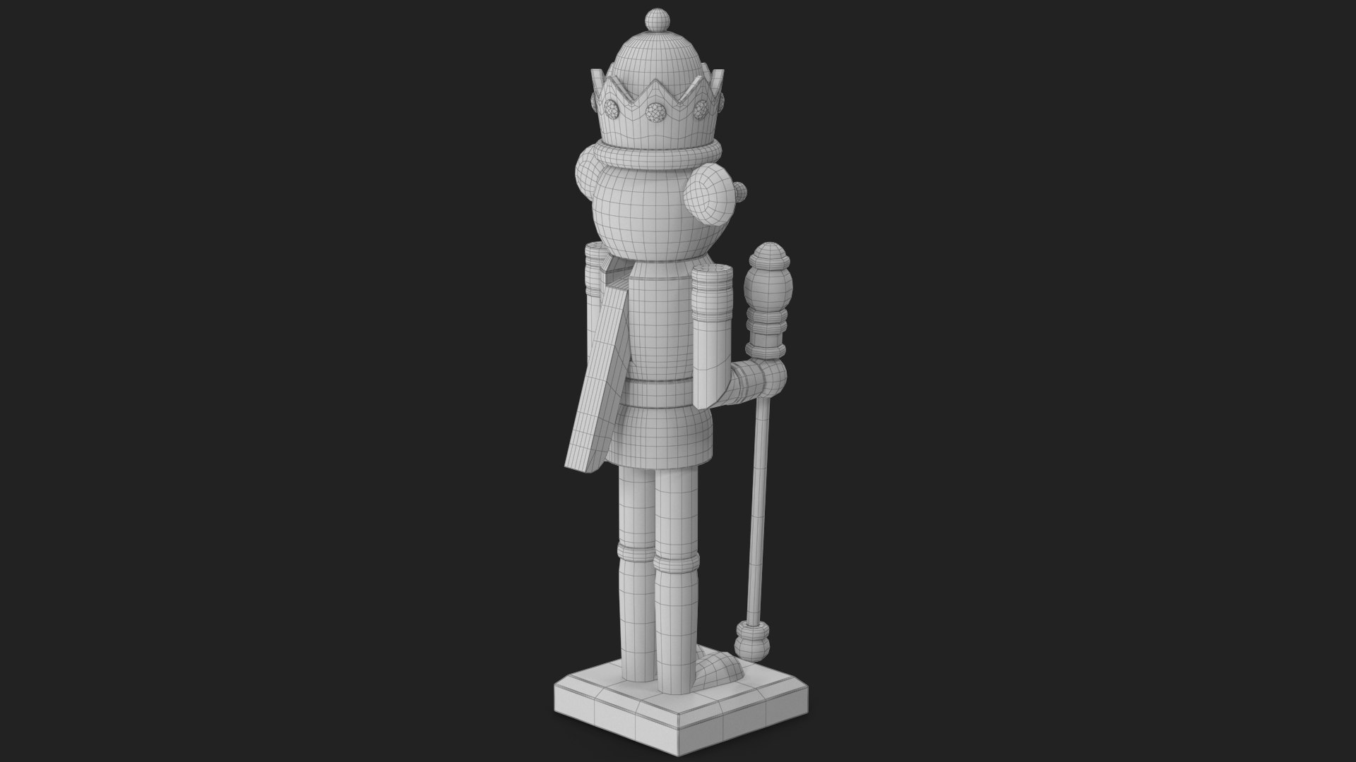 3D model Nutcracker Mouse King with Black Fur https://p.turbosquid.com/ts-thumb/ka/H6PgJG/48/wireframe_04/jpg/1725783678/1920x1080/fit_q87/8abce746d7ea093e37f67c94f593dda60fbad039/wireframe_04.jpg