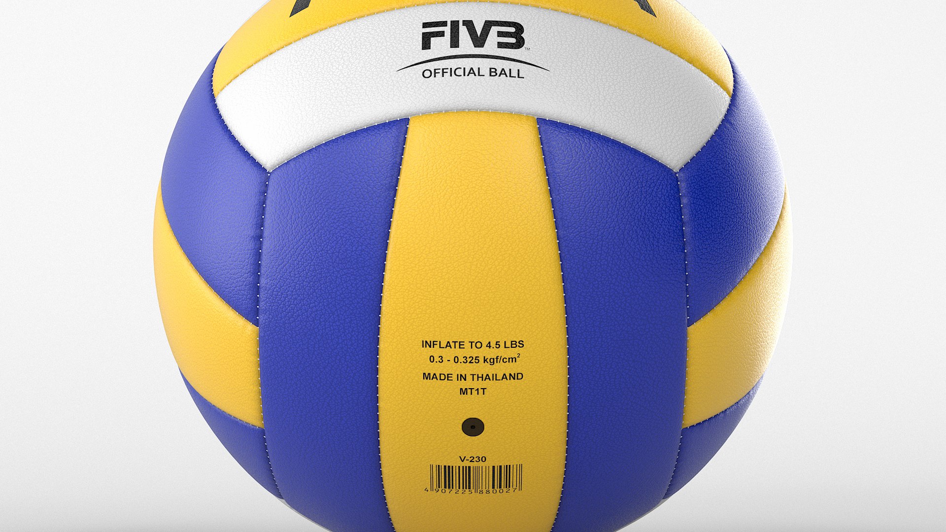 Mikasa V-230 Volleyball Ball 3D model https://p.turbosquid.com/ts-thumb/ka/L0ACPW/K7/volleyballball09/jpg/1652194494/1920x1080/fit_q87/697789b0f489205ba7ec92571d9661fca9937daf/volleyballball09.jpg