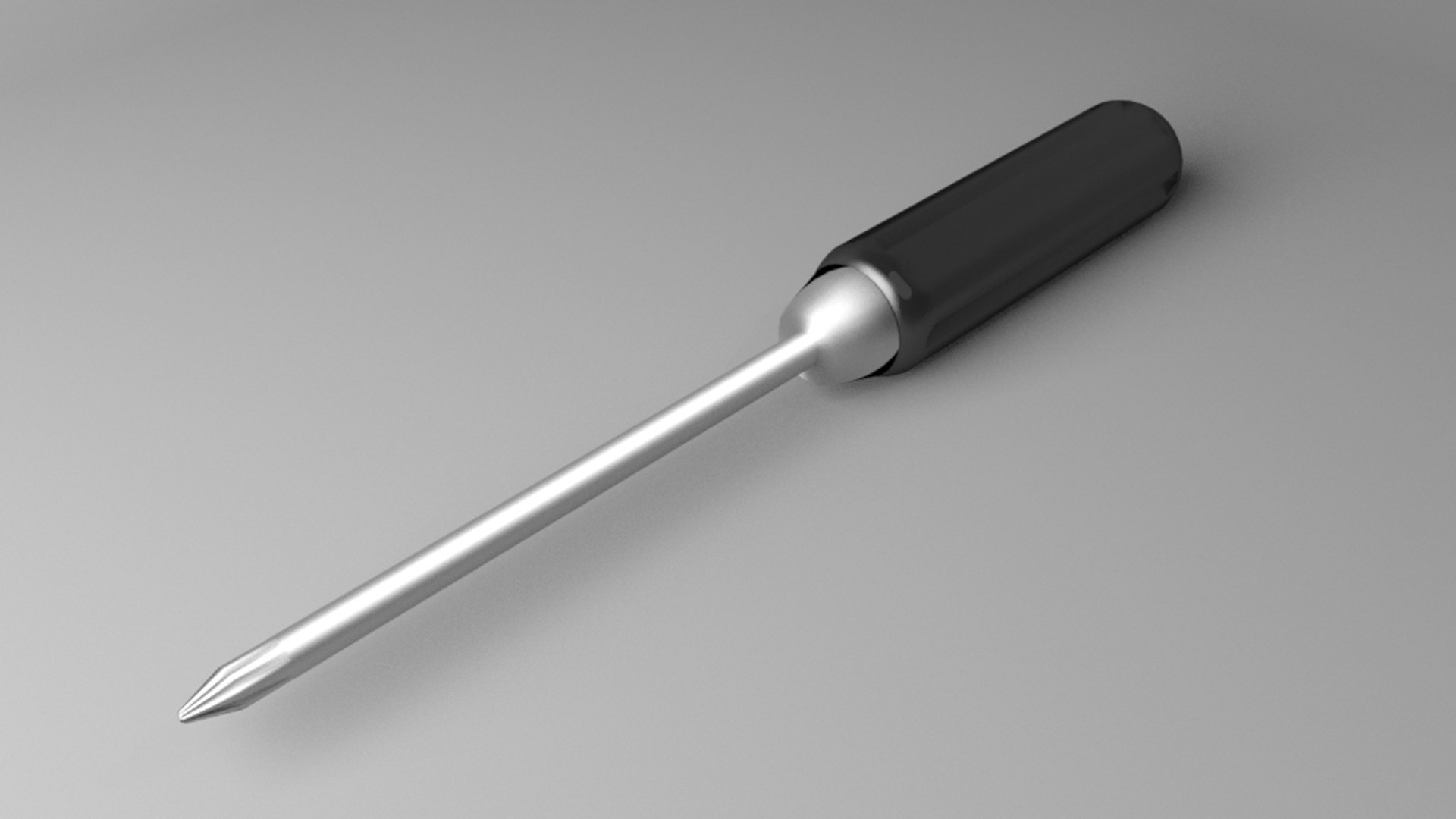 Screw driver cross tip 3D model - TurboSquid 1591962