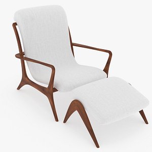 Wood Lounge Chair 1